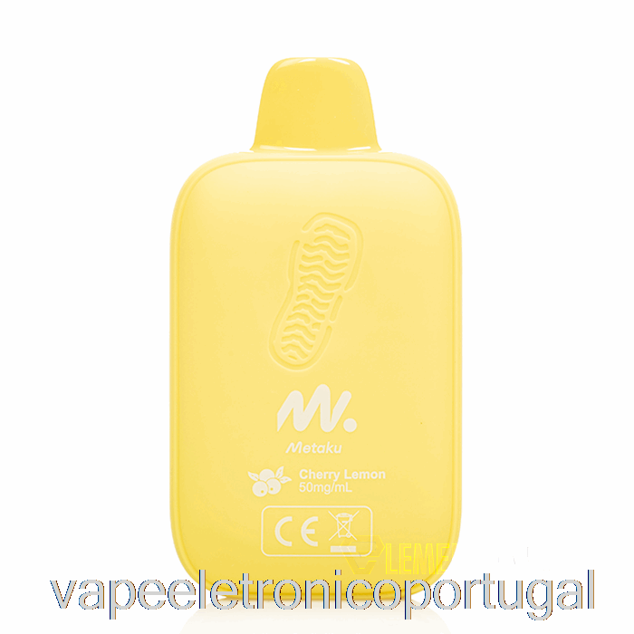 Vape Eletrônico Metaku Moonwalk 9000 Descartável Cereja Limão